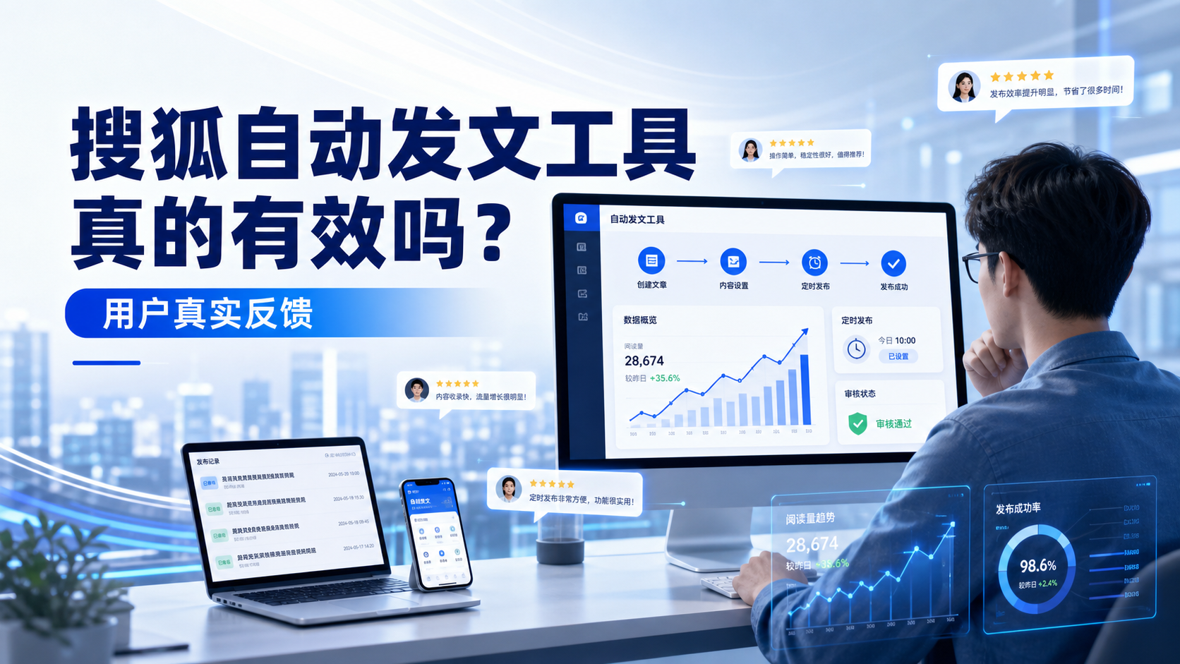 搜狐自动发文工具真的有效吗？辽源用户的真实反馈